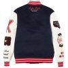 Pelle Pelle 1978 World Famous Navy Blue & White Varsity Jacket