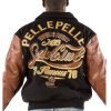 Pelle Pelle 1978 World Finest MB Soda Club Black Wool Men Jacket