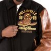 Pelle Pelle 1978 World Finest MB Soda Club Black Wool Men's Jacket