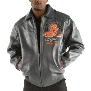 Pelle Pelle 1978 World Finest MB Soda Club Grey Jacket