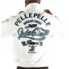 Pelle Pelle 1978 World Finest MB Soda Club White Leather Jacket