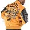 Pelle Pelle 1978 World Finest MB Soda Club Yellow Wool Jacket For Men's