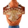 Pelle Pelle 40 Anniversary Fur Hood Orange Jacket