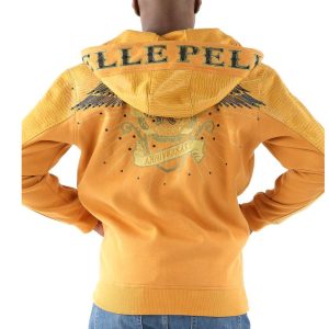 Pelle Pelle 40th Anniversary Yellow Wool Hoodie