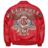 Pelle Pelle 45th Anniversary Collector Series Red Leather Jacket