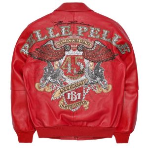 Pelle Pelle 45th Anniversary Collector Series Red Leather Jacket
