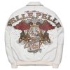 Pelle Pelle 45th Anniversary Collector Series White Leather Jacket