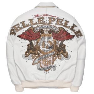 Pelle Pelle 45th Anniversary Collector Series White Leather Jacket