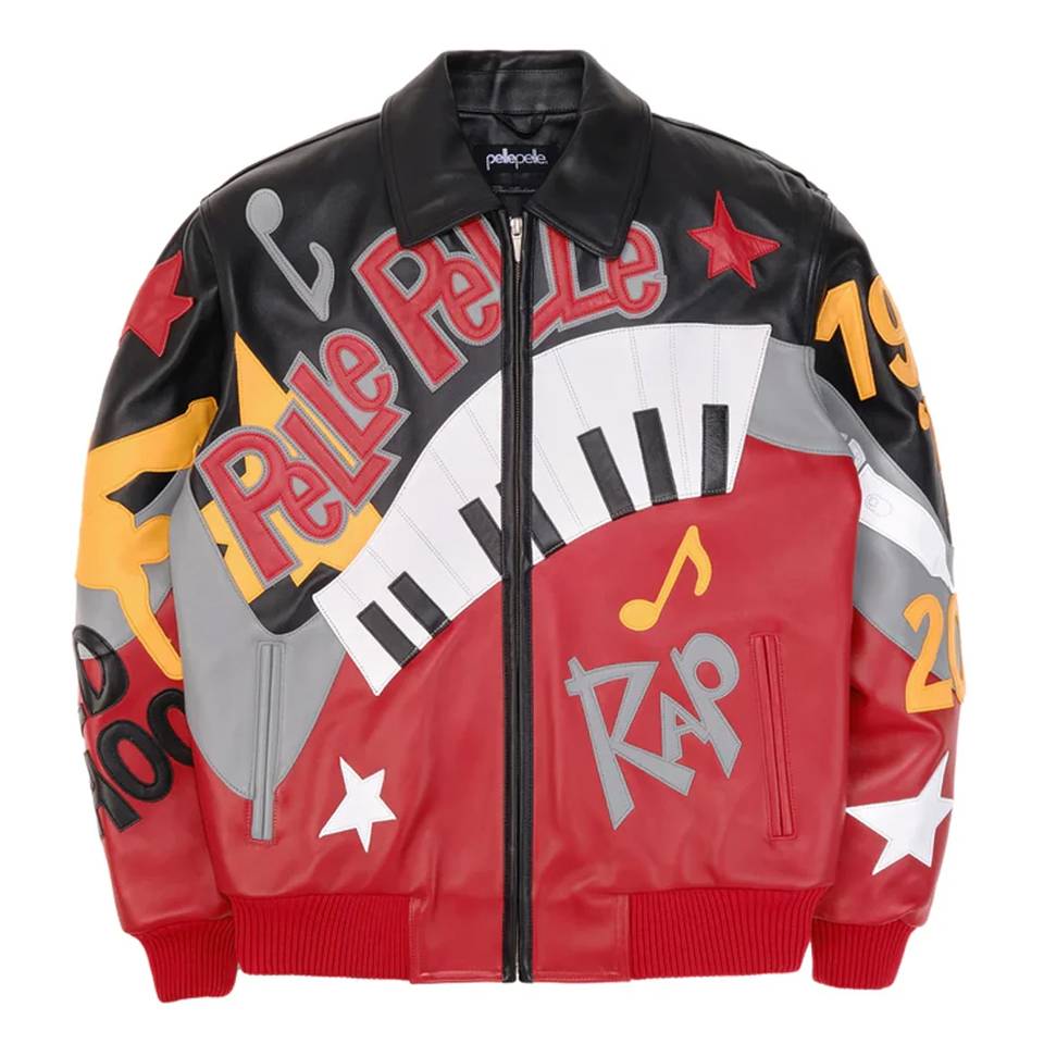 Pelle Pelle 50 Years of Hip Hop Red Jacket