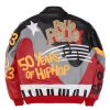 Pelle Pelle 50 Years of Hip Hop Red Leather Jacket