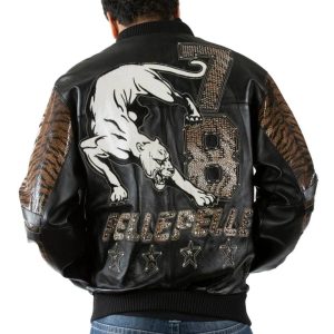 Pelle Pelle 78 Panther Black Men Leather Jacket
