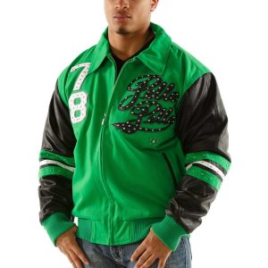 Pelle Pelle 79 Vintage Legend Green Wool Jacket