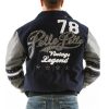 Pelle Pelle 79 Vintage Legend Navy Blue Wool Jacket