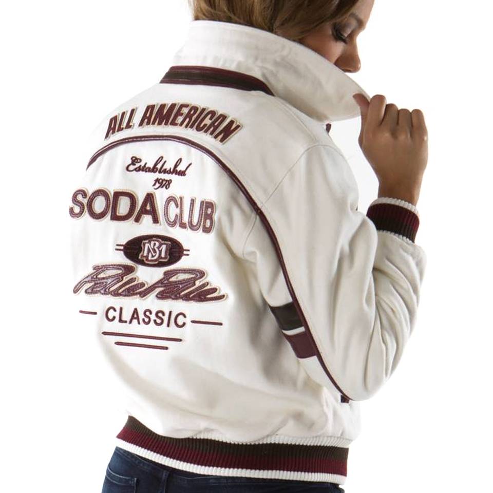 Pelle Pelle All American Soda Club MB Classic White Jacket