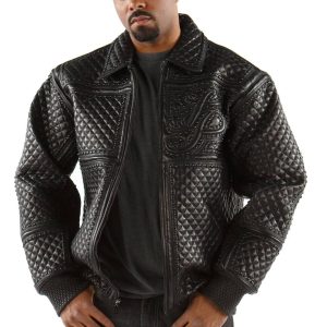 Pelle Pelle Altitude Quilted Black Burnish Jacket