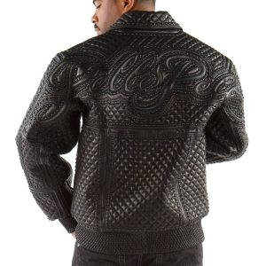 Pelle Pelle Altitude Quilted Black Burnish Leather Jacket