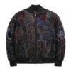 America Quilted Pelle Pelle Black Jacket