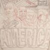 Pelle Pelle America Quilted Ivory Real Leather Jacket