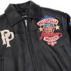 Pelle Pelle American Bruiser MB Black Plush Women Crop Jacket