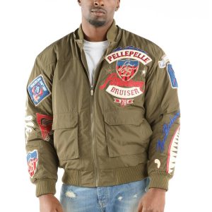 Pelle Pelle American Bruiser MB Olive Green Jacket