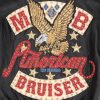 Pelle Pelle American Bruiser Marc Buchanan 1978 Black Plush Women Crop Jacket