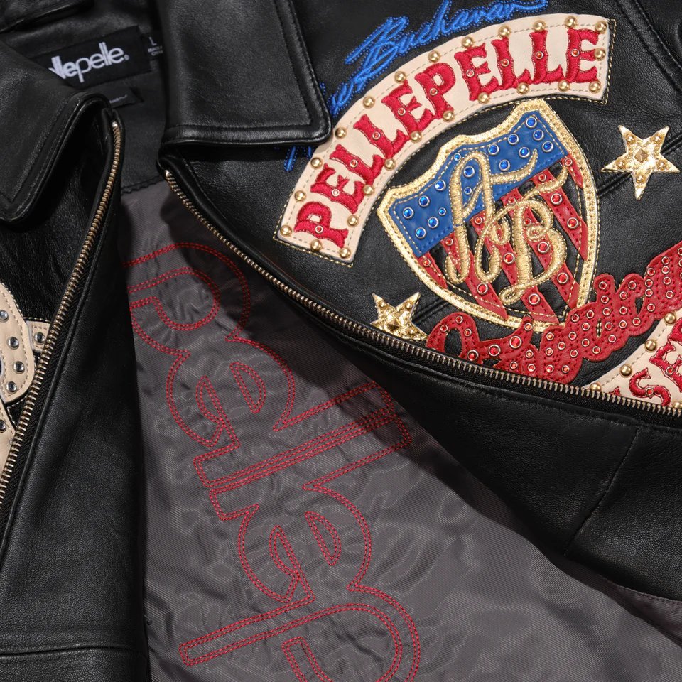 Pelle Pelle American Bruiser Marc Buchanan 1978 Plush Jacket