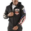 Pelle Pelle American Bruiser Plush Black Hoodie