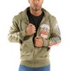 Pelle Pelle American Bruiser Plush Olive Green Hoodie
