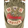 Pelle Pelle American Bruiser Plush Olive Wool Hoodie