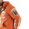 Pelle Pelle American Bruiser Plush Orange Men's Wool Hoodie