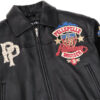 Pelle Pelle American Bruiser Plush Womens Crop Jacket 4