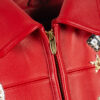 Pelle Pelle American Bruiser Plush Womens Crop Jacket 6