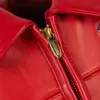Pelle Pelle American Bruiser Plush Womens Crop Jacket 8