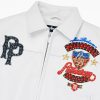 Pelle Pelle American Bruiser White Plush Women's Crop Jacket