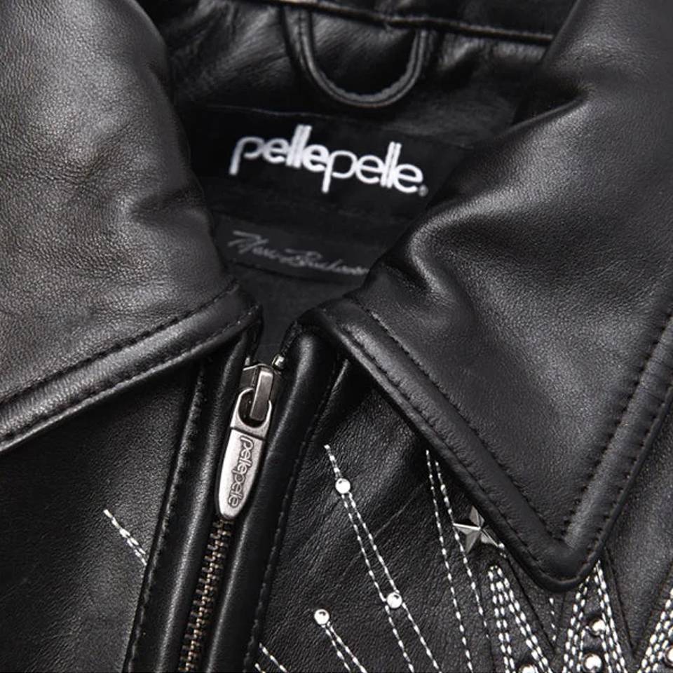 Pelle Pelle American Legend 45 Anniversary Edition Black Genuine Leather Jacket