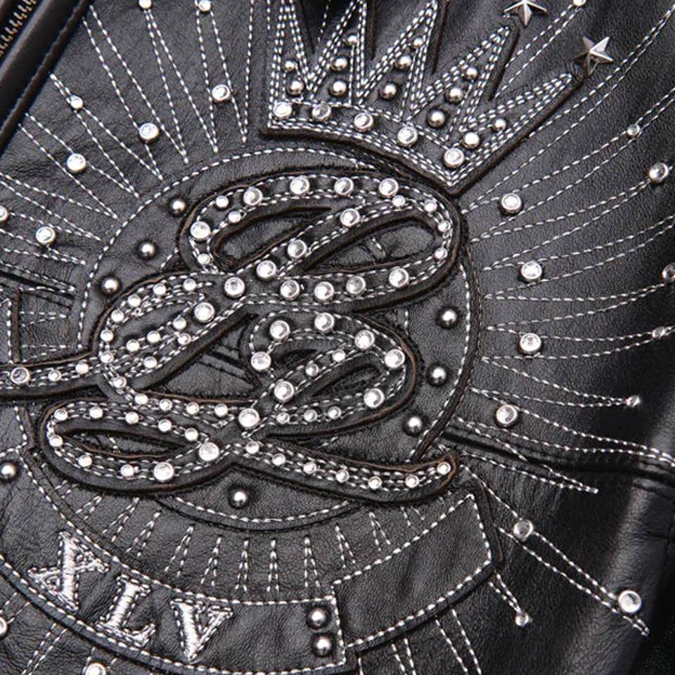 Pelle Pelle American Legend 45 Anniversary Edition Studded Black Jacket