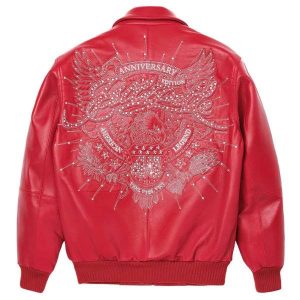 Pelle Pelle American Legend 45 Anniversary Red Jacket