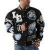 Pelle Pelle American Legend Varsity Black Jacket