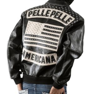 Pelle Pelle Americana Black Leather Jacket