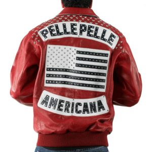 Pelle Pelle Americana Red Leather Jacket