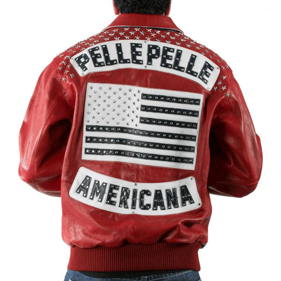 Pelle Pelle Americana Red Leather Jacket
