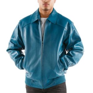 Pelle Pelle Applique Basic Blue Jacket