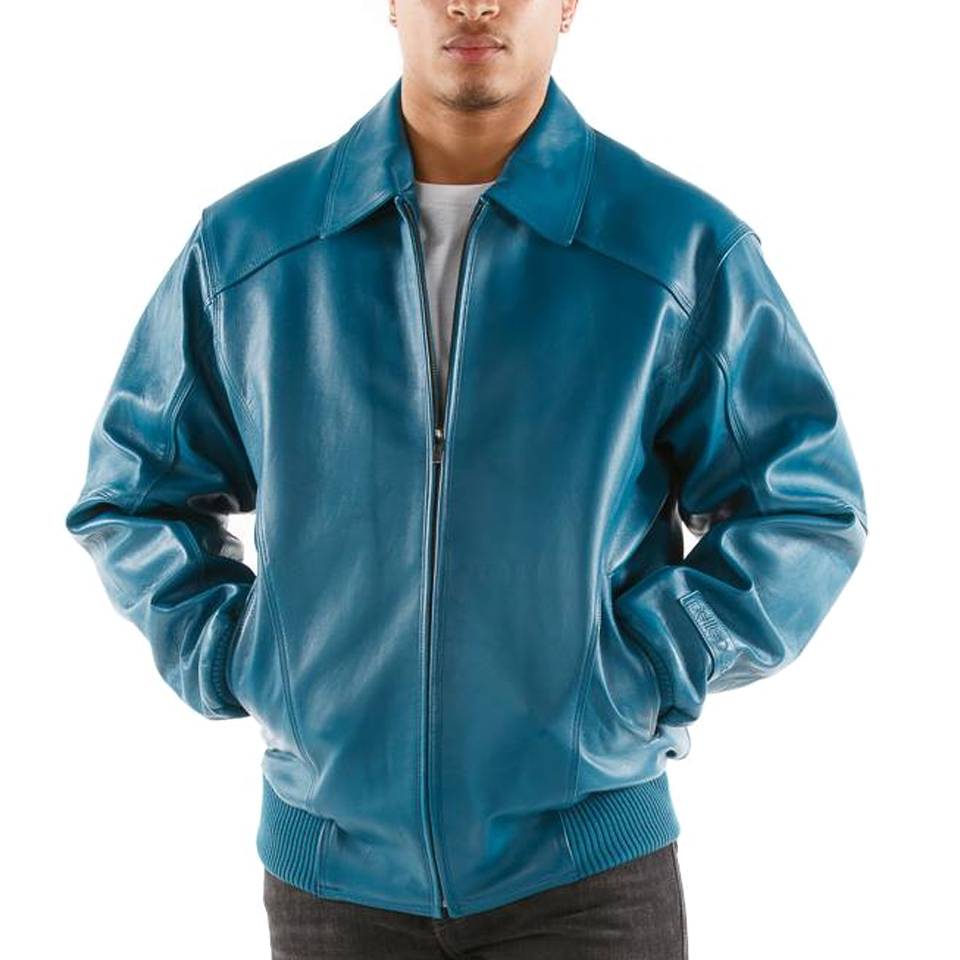 Pelle Pelle Applique Basic Blue Jacket