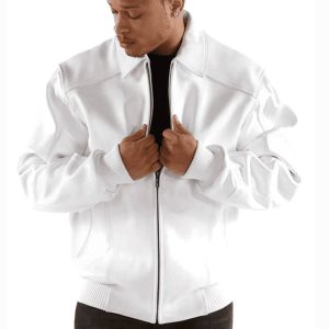 Pelle Pelle Applique Basic White Jacket