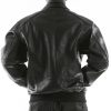 Pelle Pelle Applique Men Black Leather Jacket