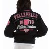 Pelle Pelle Athletic Division Super Sport MB 1978 Black Wool Jacket