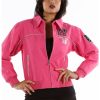 Pelle Pelle Women Athletic Division MB 1978 Pink Jacket