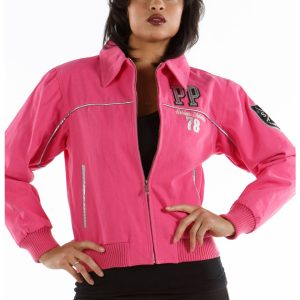 Pelle Pelle Women Athletic Division MB 1978 Pink Jacket