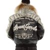 Pelle Pelle Avant Garde 1978 Unrivaled Supreme Black Fur Hood Leather Jacket