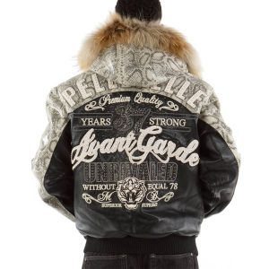 Pelle Pelle Avant Garde 1978 Unrivaled Supreme Black Fur Hood Leather Jacket